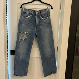 Agolde cropped denim